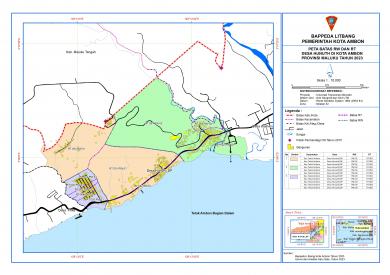 Peta Batas Wilayah RT-RW Desa Hunuth